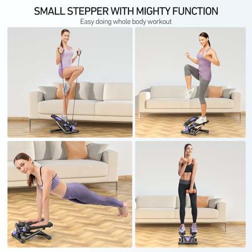 Mini Stepper with Resistance Bands O820877