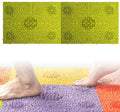 Pink Green 2 PCS Acupressure Mat J265875