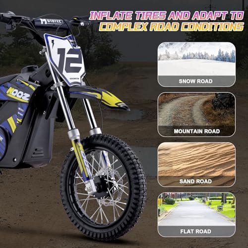 Blue Electric Dirt Bike S490