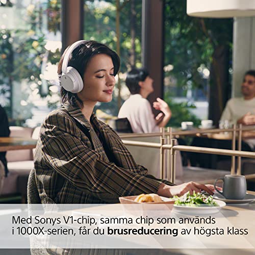 Navy Blue Noise Canceling Wireless Bluetooth Headphones N666082