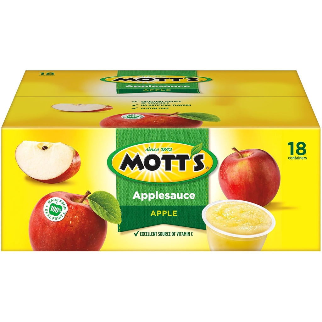 Original Applesauce, 4 oz, 18 count R73678
