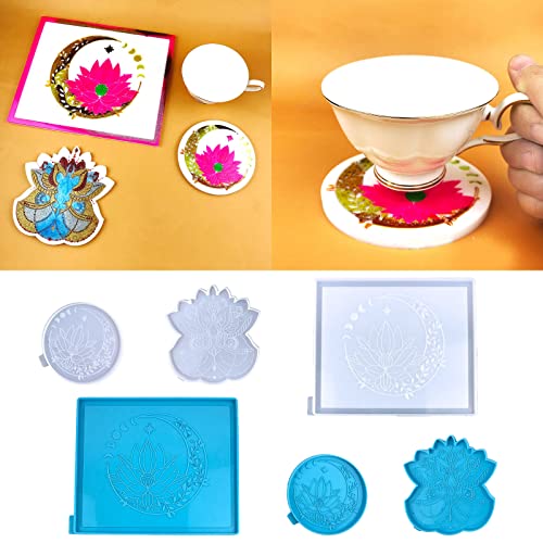 Crystal Epoxy Silicone Tray Molds K329
