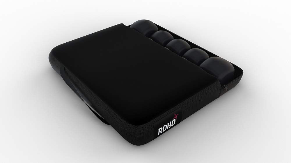 Heavy Duty Inflatable Seat Cushion with Stretchable Cover, 18 x 16 L739