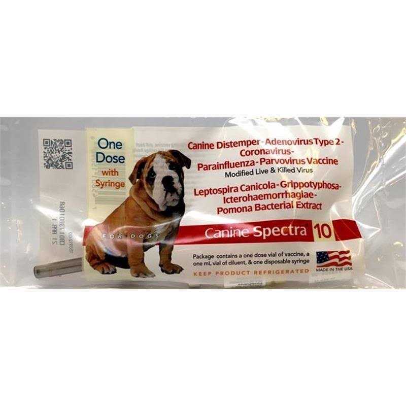 Canine Spectra 10 Dog Vaccine Q777