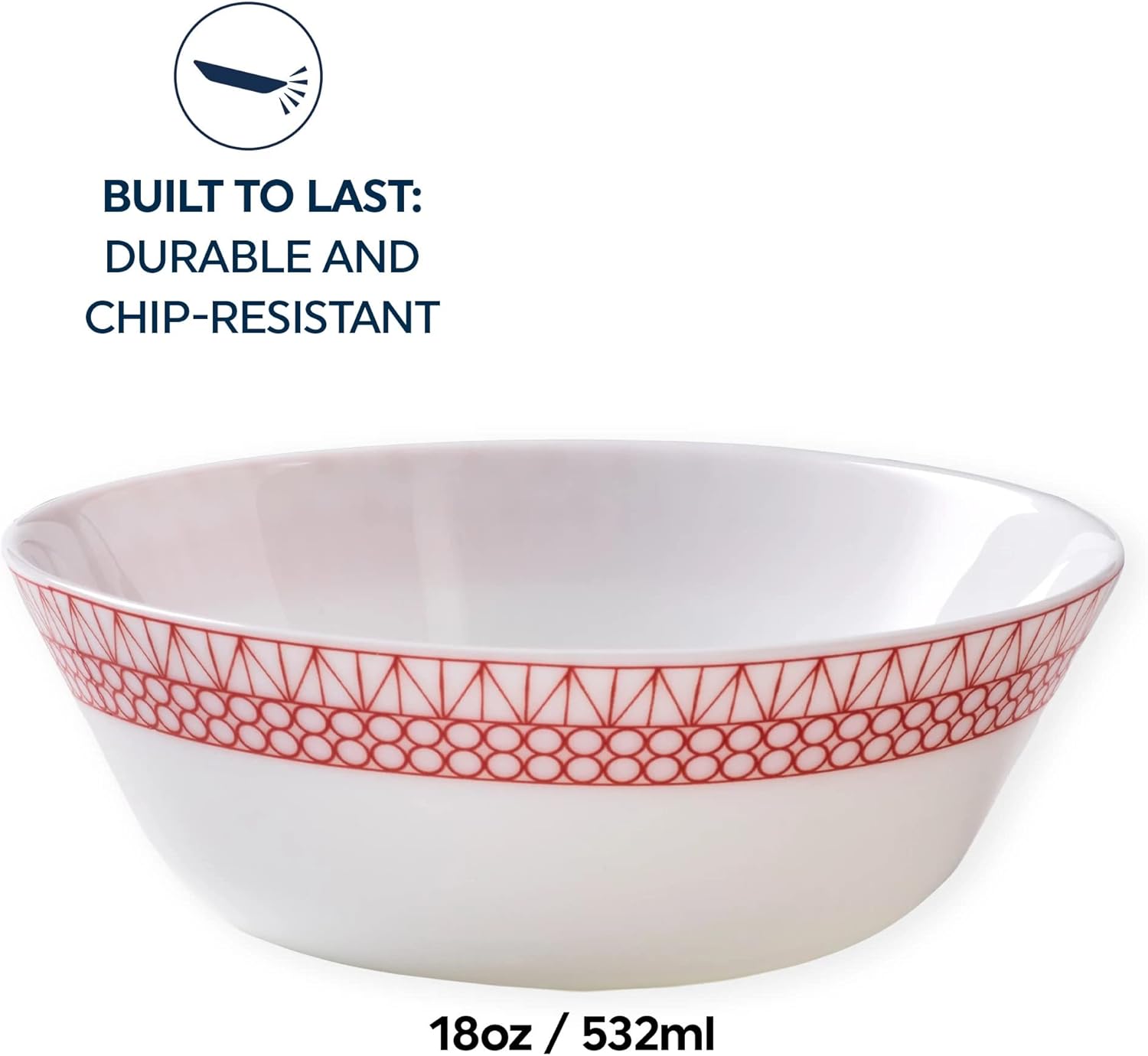 4-Pc 18-Oz Glass Bowl Set O443406
