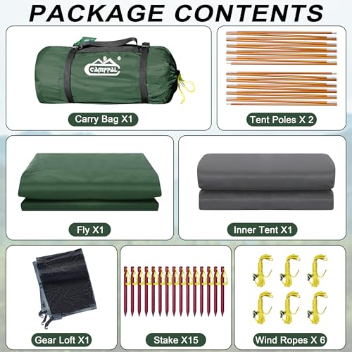2-3 Person 4 Season Waterproof Tent N443035