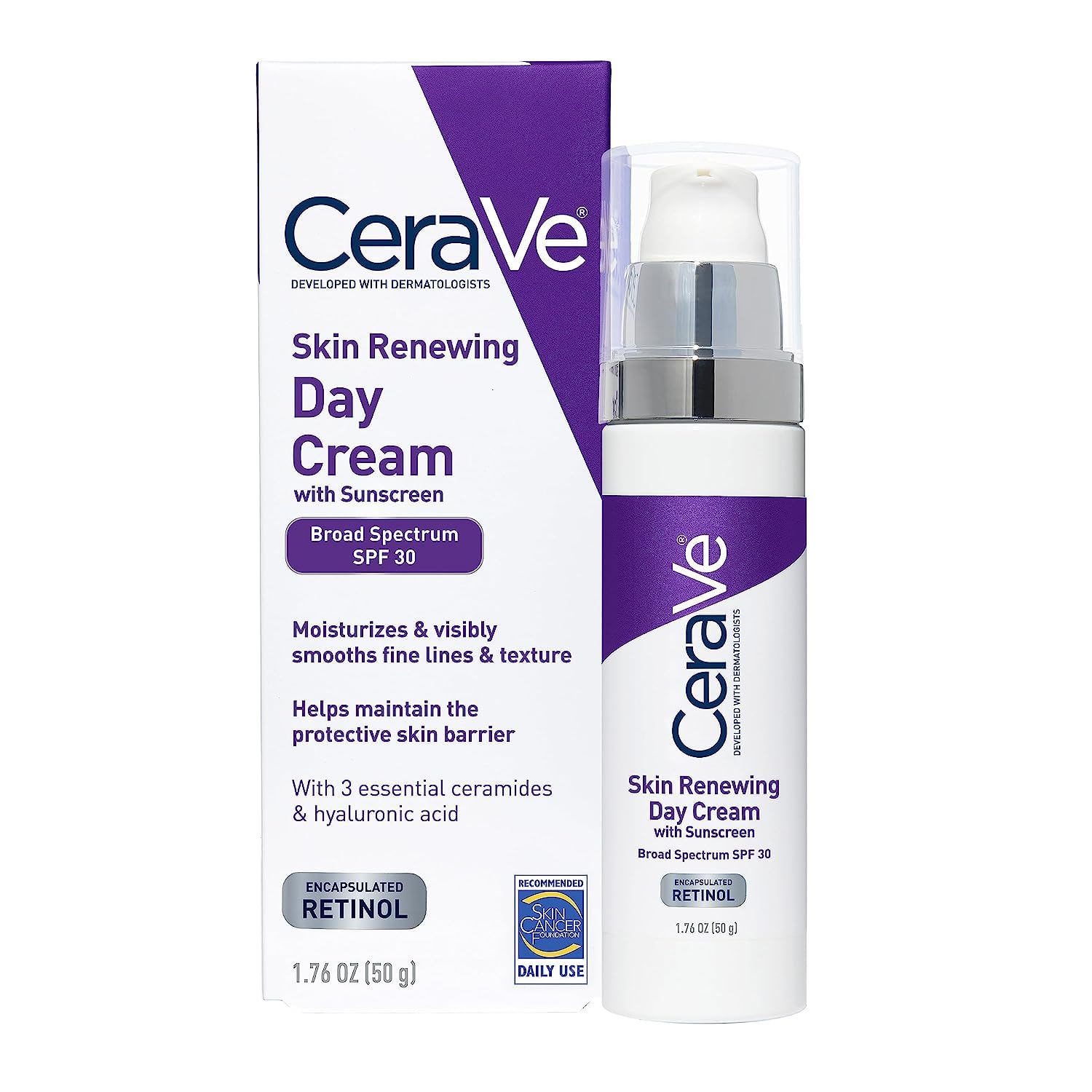 Anti Aging Face Cream with SPF, 1.76 Ounce Q1375