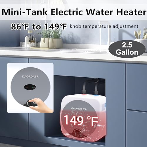 2.5 Gallon Compact Under Sink Electric Water Heater T361539
