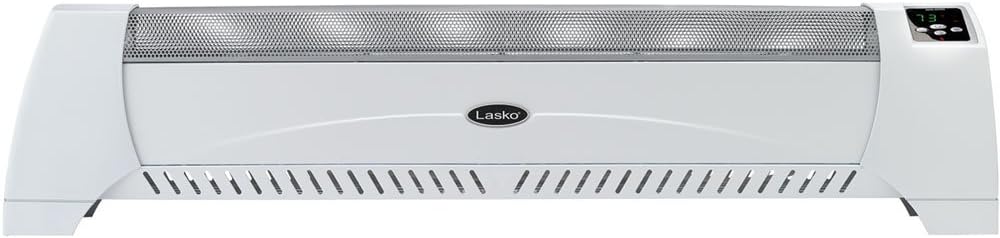 White Low Profile Room Heater A9038
