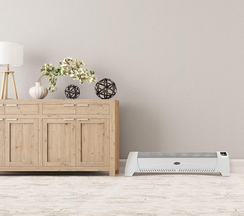White Low Profile Room Heater A9038
