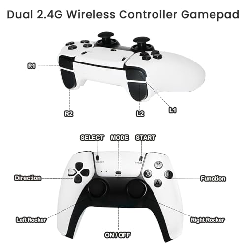 Wireless Retro Game Console with 20000+ Games and 4K HDMI Output Z56410