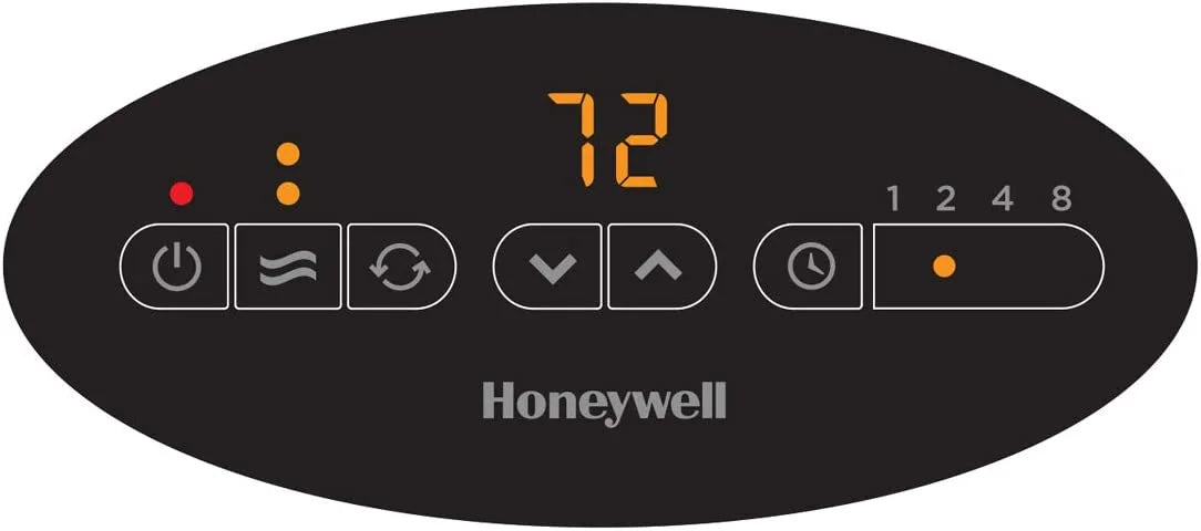 Black Slim Ceramic Portable Heater P757755