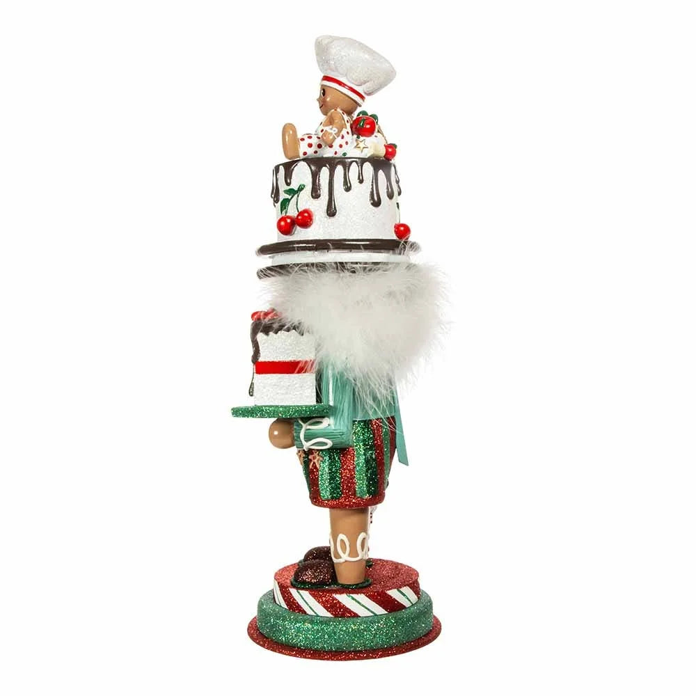 15-Inch Nutcracker with Gingerbread Baker Hat S5840