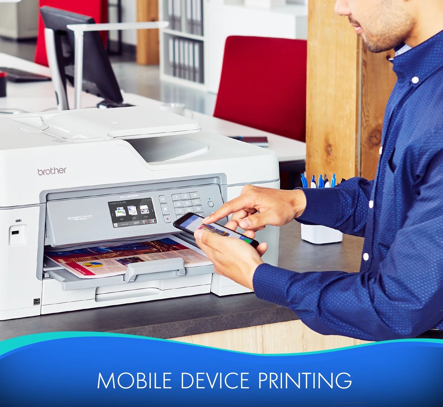 Color Inkjet All-in-One Wireless Printer U634220