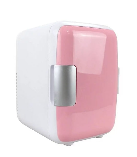 Pink 4L Portable Cooler Warmer Mini Fridge H175050