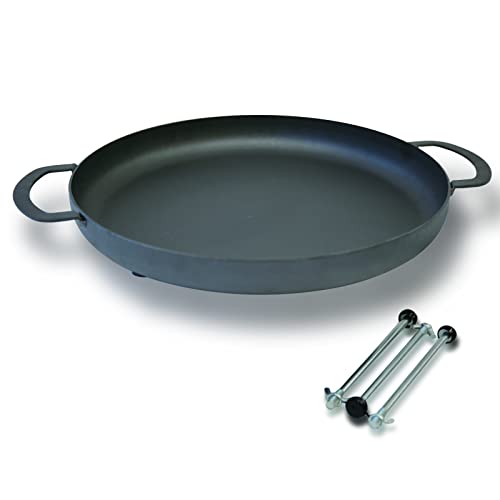 20 Inch Cast Iron Griddle Pan with Two Loop Handles K3677