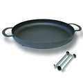20 Inch Cast Iron Griddle Pan with Two Loop Handles K3677