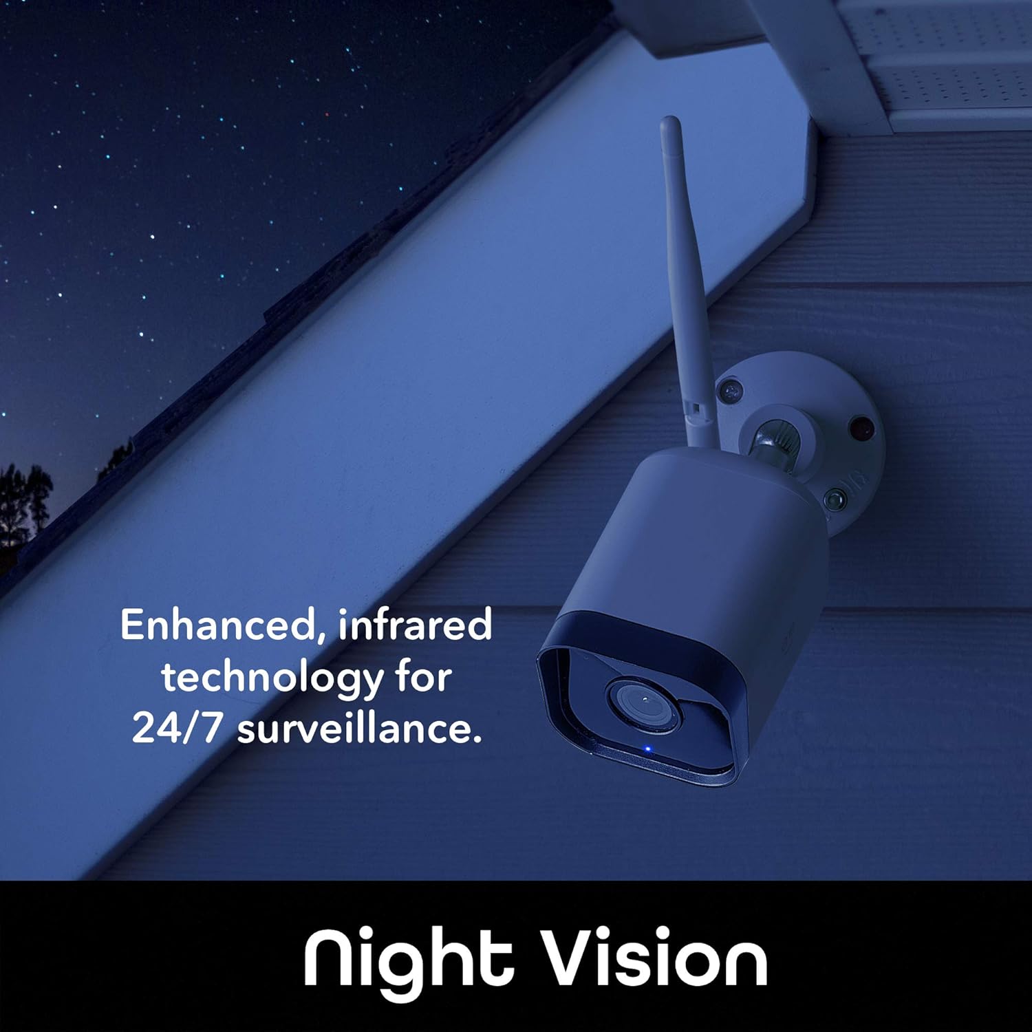 HD 1080p Outdoor Security Camera with Night Vision and Motion Detection Y39772