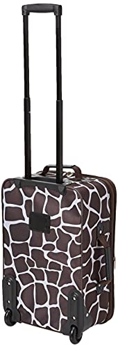Charcoal 2-Piece Expandable Softside Upright Luggage Set V86256