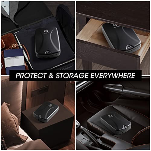 Portable Pistol Gun Safe with Lithium Battery I593