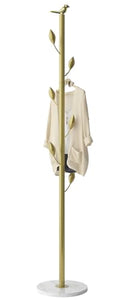 Black Metal Coat Rack with 6 Hooks K54877