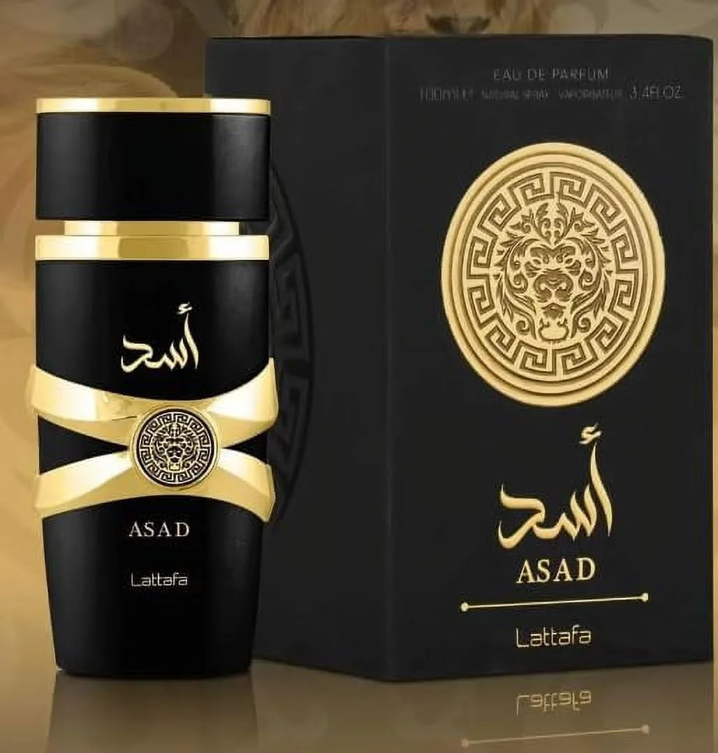 Asad Eau de Parfum 100-ML 3.4 Floz Fragrance Spray E572