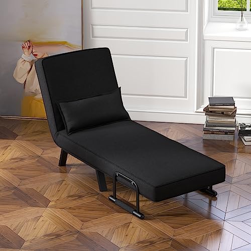4-in-1 Folding Sofa Bed with Removable Pillow D52857