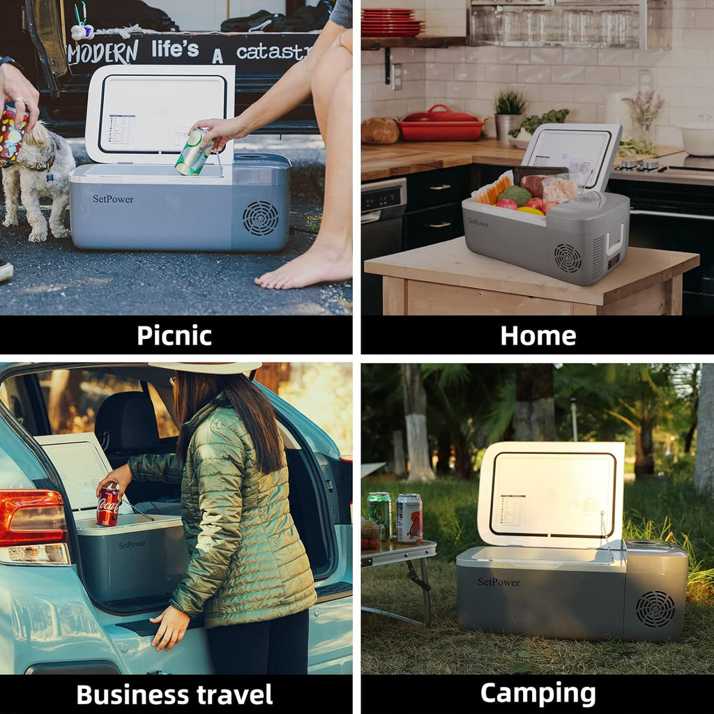 12 Volt Portable Refrigerator Freezer 21qt I860015