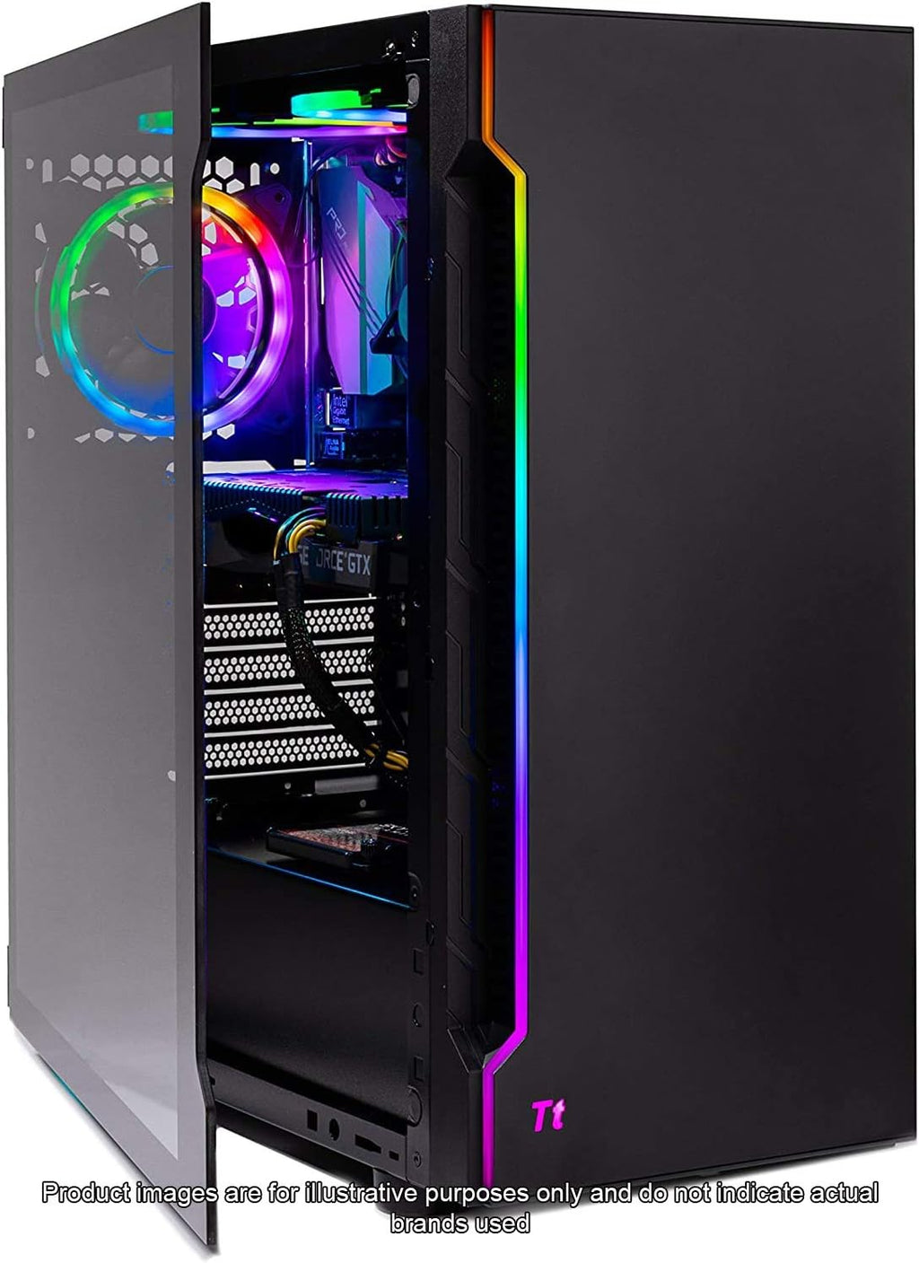 Intel Core i5 9400F 2.9GHz GTX 1650 4G 500GB SSD 8GB DDR4 3000MHz RGB Fans Windows 10 Home 64-bit 802.11AC Wi-Fi Desktop P43010