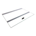 Glass canopy 2 Piece Set for 110 gallon 48x18 Aquarium Fish Tank B323622