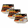 Disposable Aluminum Charcoal Grill 3 Pack 8.5 X 10.75 inch V858
