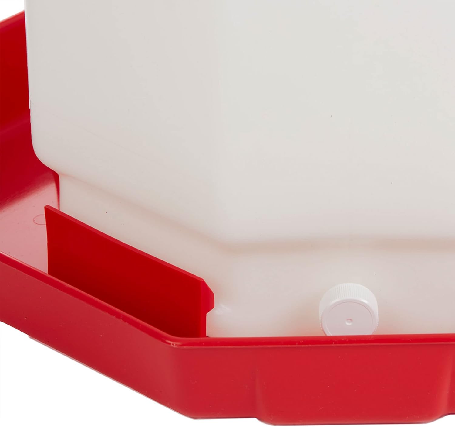 Red 7 Gallon Hanging Automatic Poultry Waterer Y1977