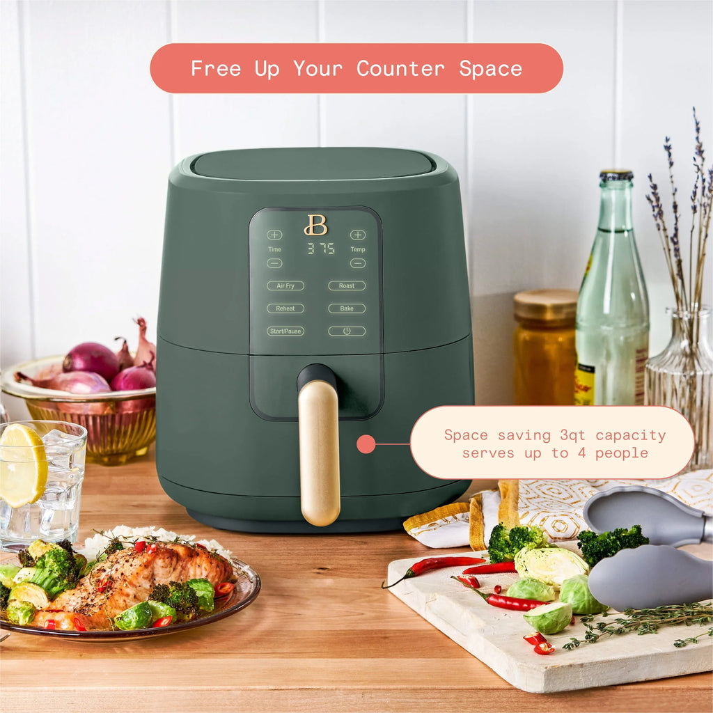 3 Qt White Air Fryer N12685