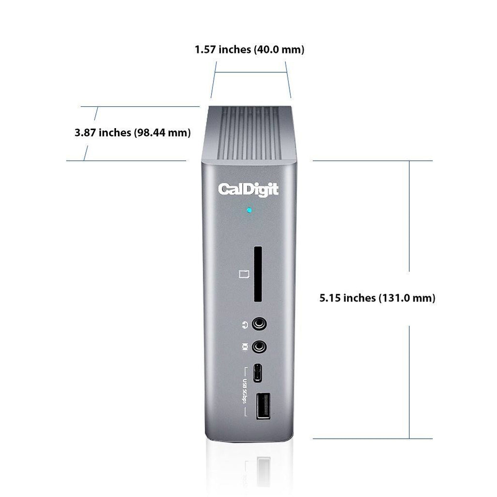 15 Ports Thunderbolt Station Docking Station Space Gray A127