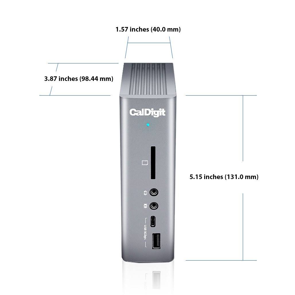 15 Ports Thunderbolt Station Docking Station Space Gray A127
