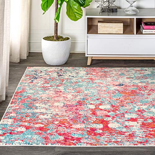 Blue/Red 8 ft. x 10 ft. Area Rug N6247