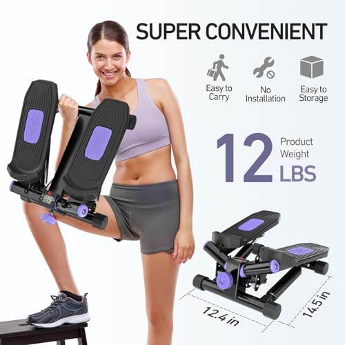 Mini Stepper with Resistance Bands O820877