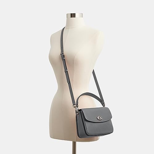 Polished Pebbled Leather Cassie Crossbody 19 N499
