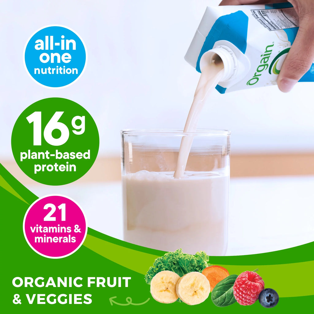 Vanilla Bean 11oz 12ct Plant Based Vegan Protein Shake V777