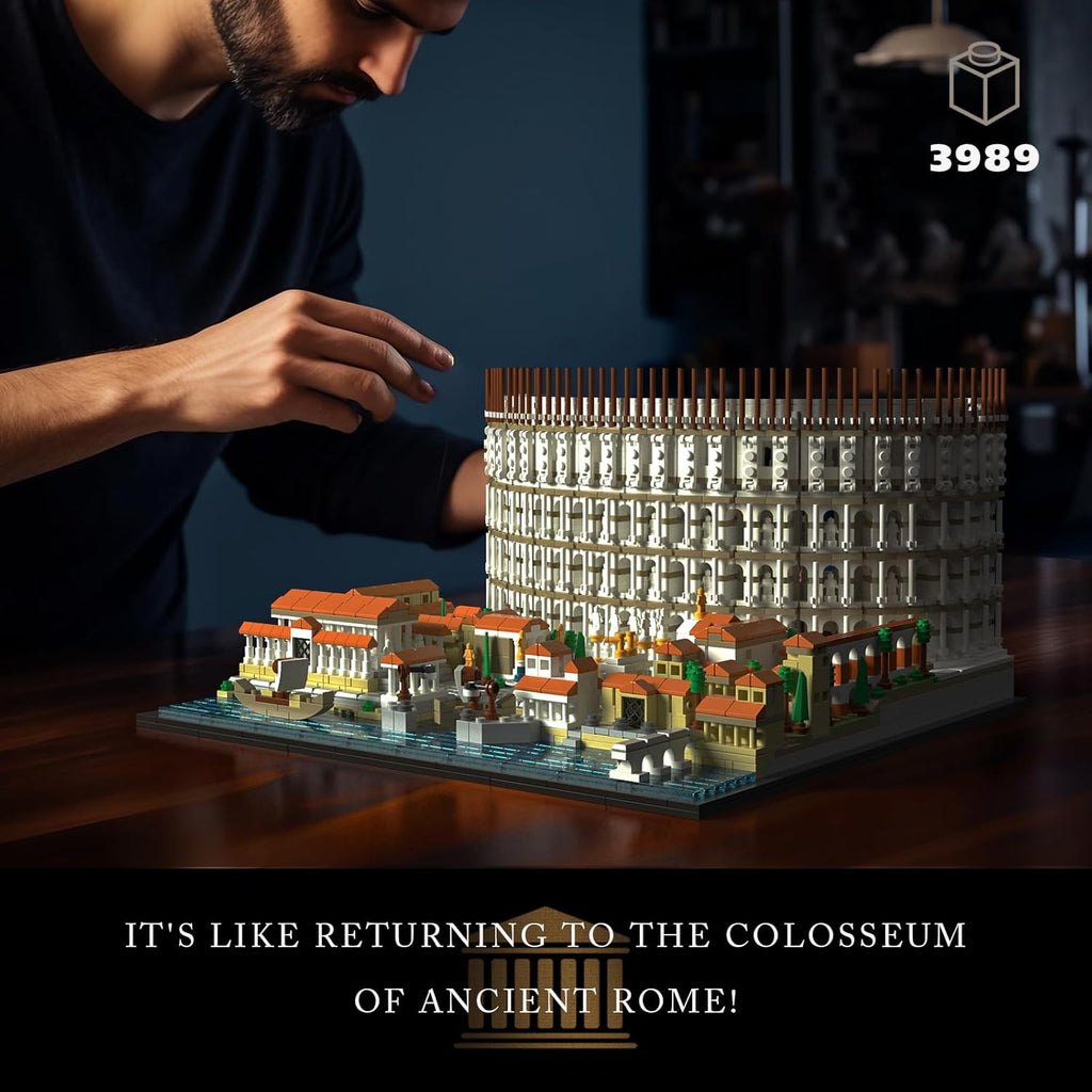 Roman Colosseum Building Set, 3989 Pieces U12357