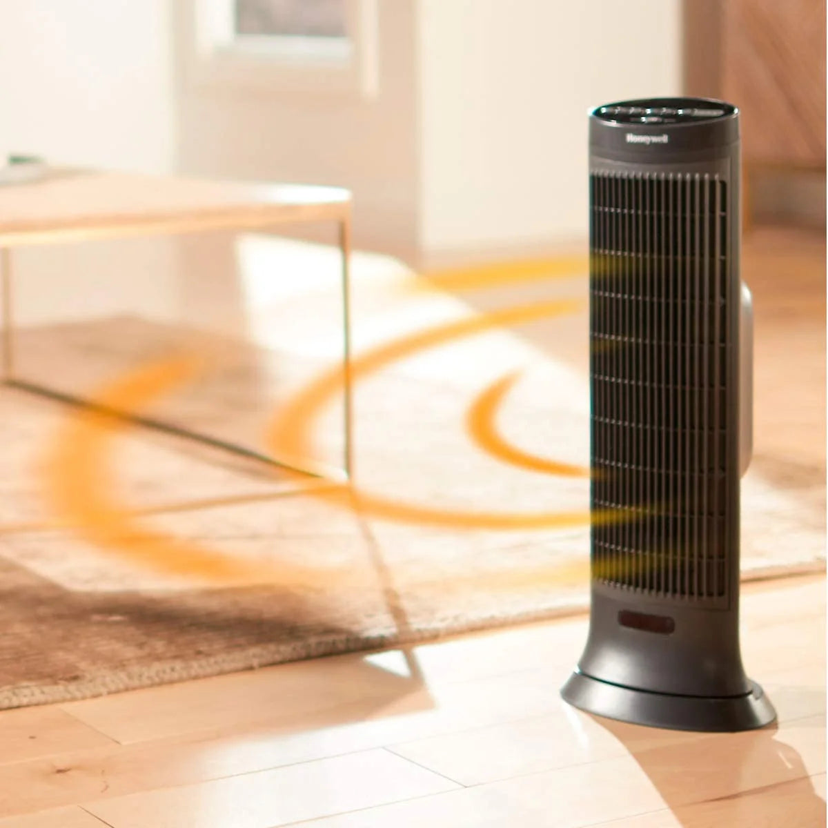 Black Slim Ceramic Portable Heater P757755