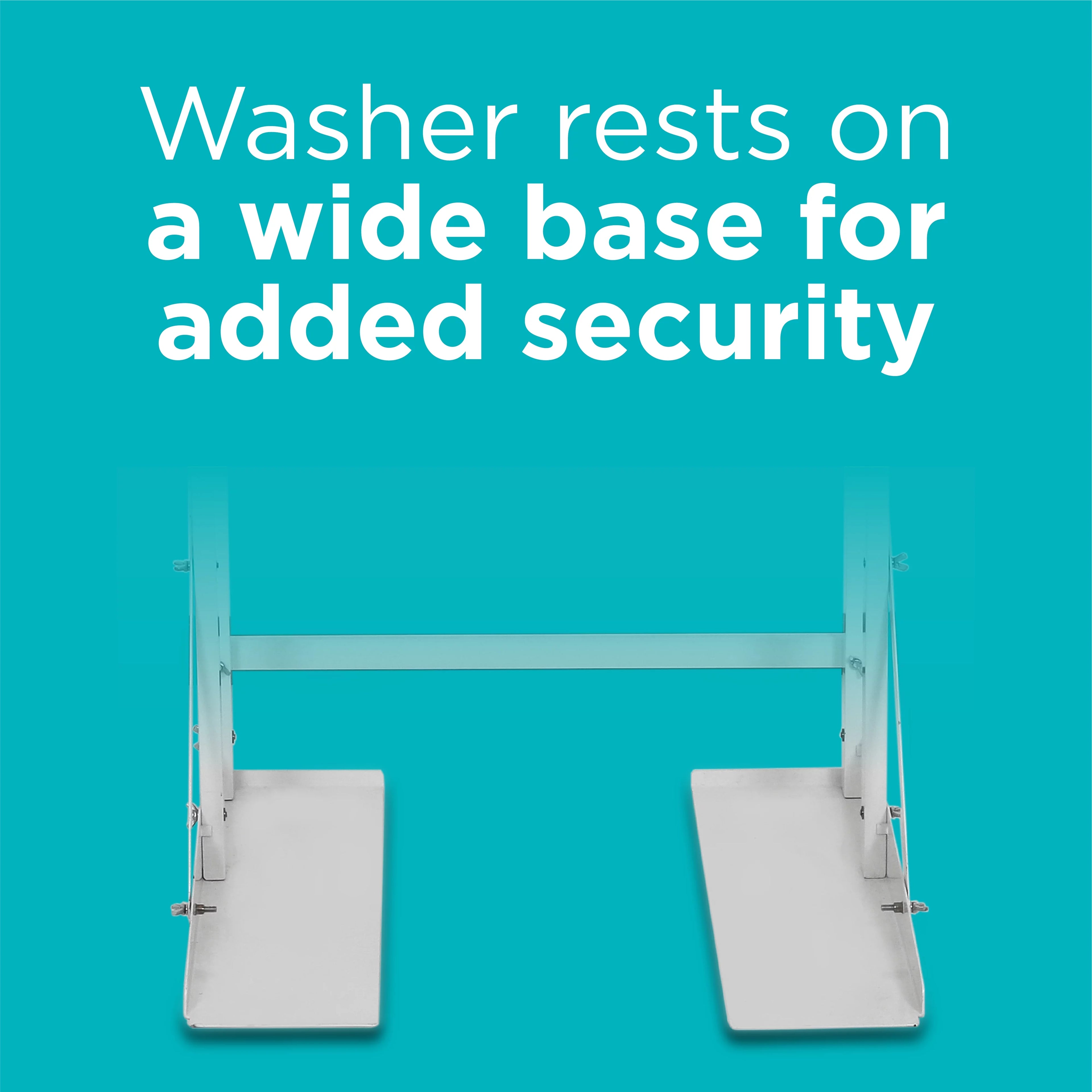 White Washer Dryer Stacking Rack Stand Q970491