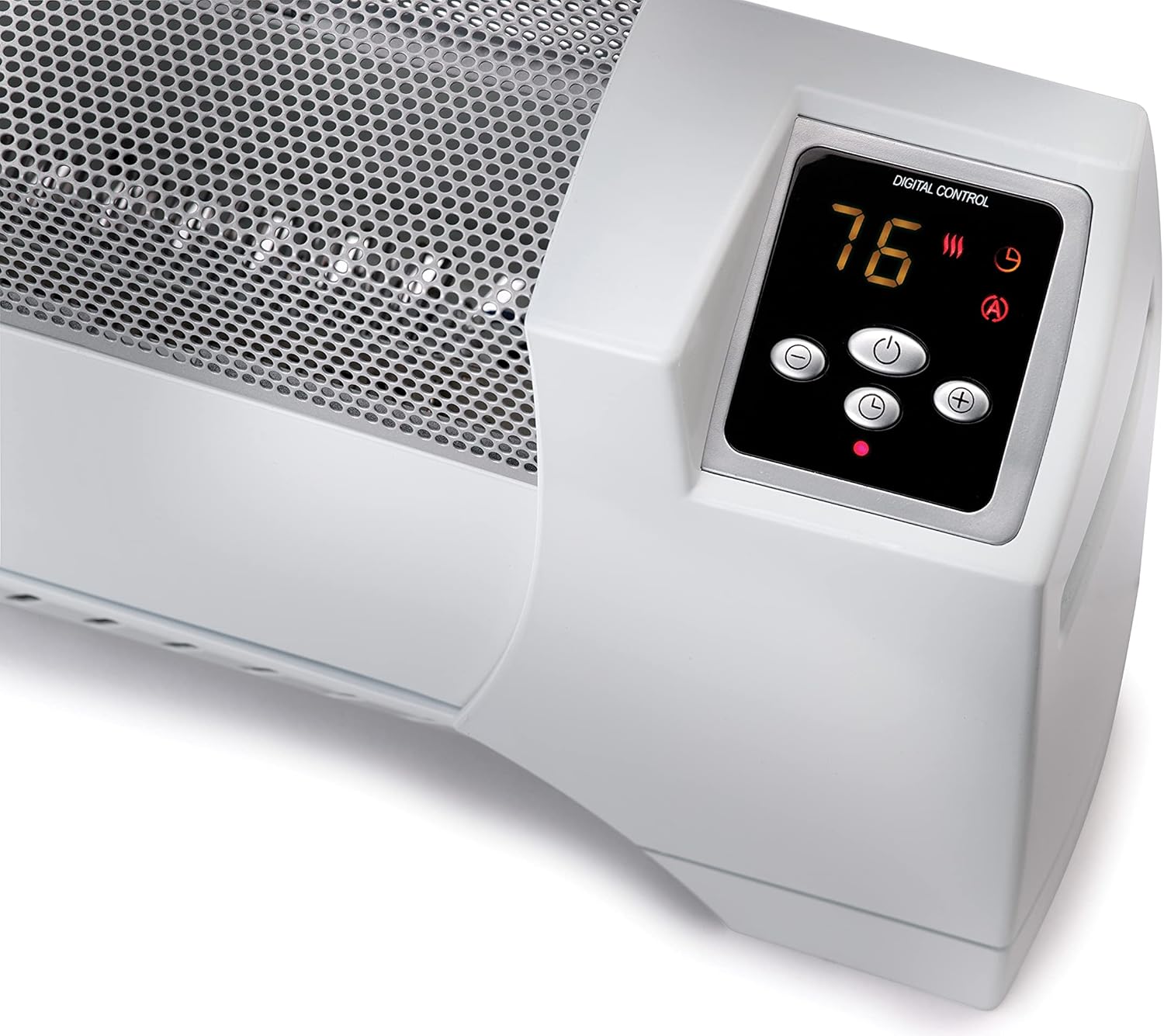 White Low Profile Room Heater A9038