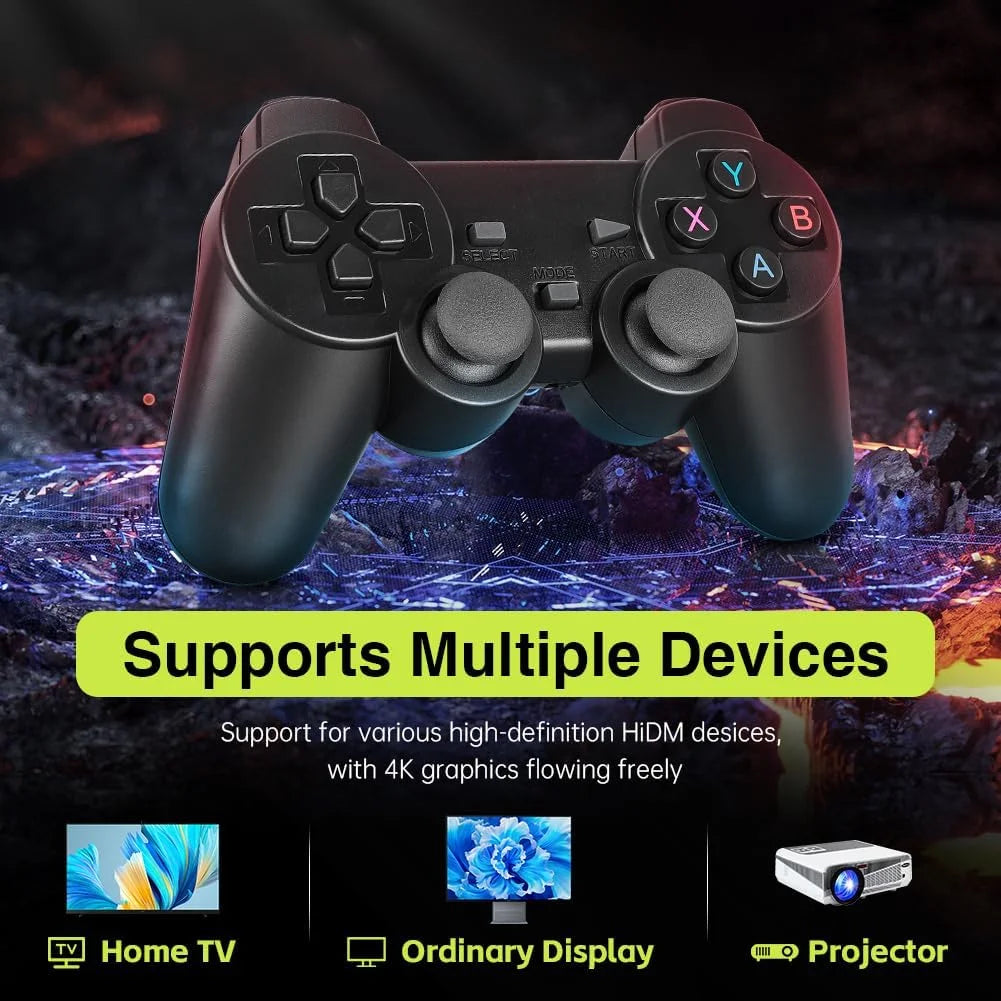 Retro Game Console with Dual 2.4G Wireless Controller B15407