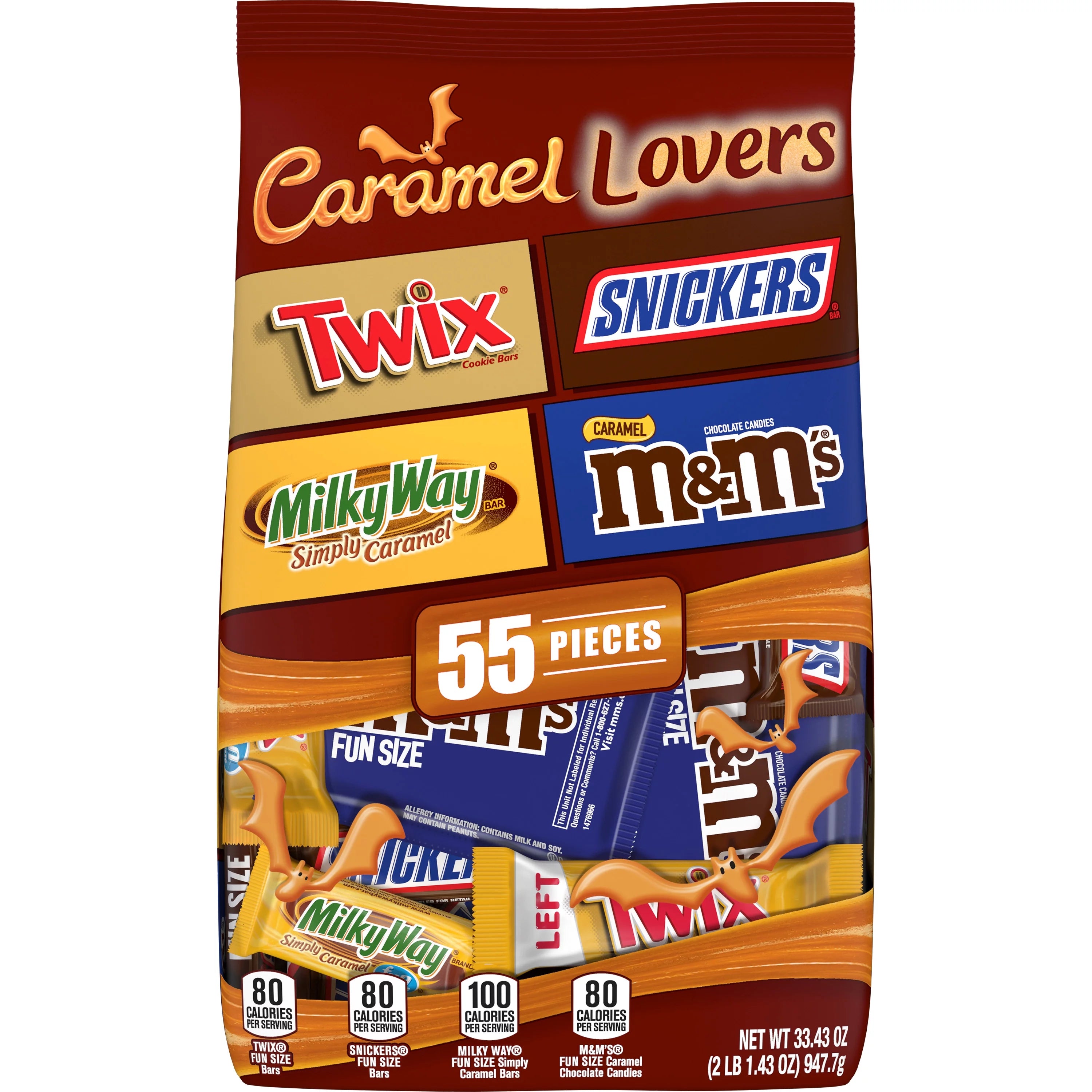 55 Ct Halloween Candy Variety Pack P569031