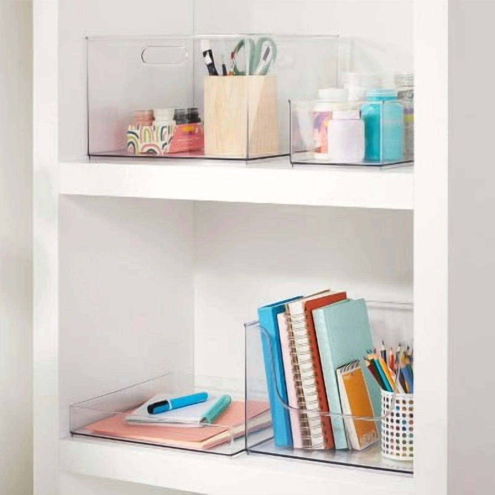 12" x 12" x 8" Open Front Storage Bin B68285
