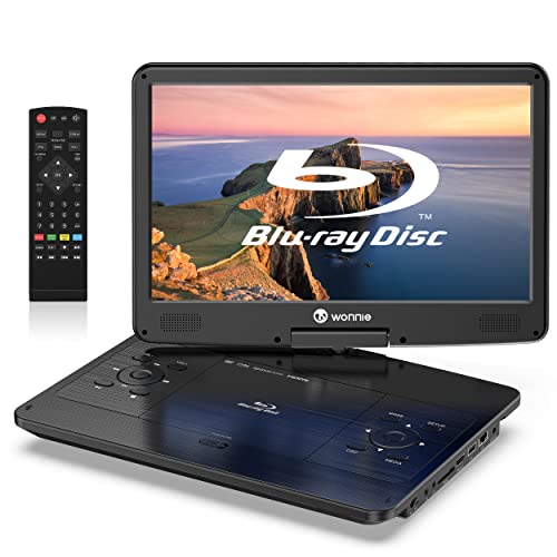 16.9" Portable Blu ray DVD Player with 14.1" 1080P HD Swivel Screen S46163