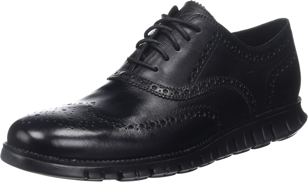 Black Leather Oxford R7572