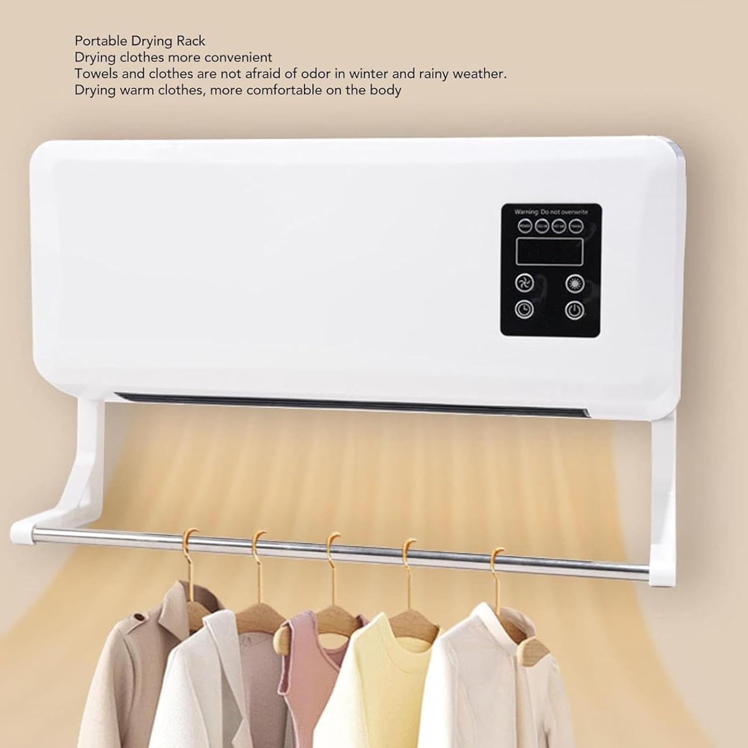 Ductless Wall Mounted Air Conditioner with Remote Control Q186230