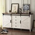 White 4 Drawer Wood Dresser U245734